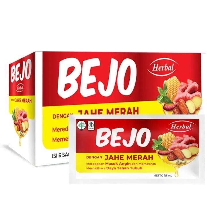 Bejo Jahe Merah 6 Sachet 15ml