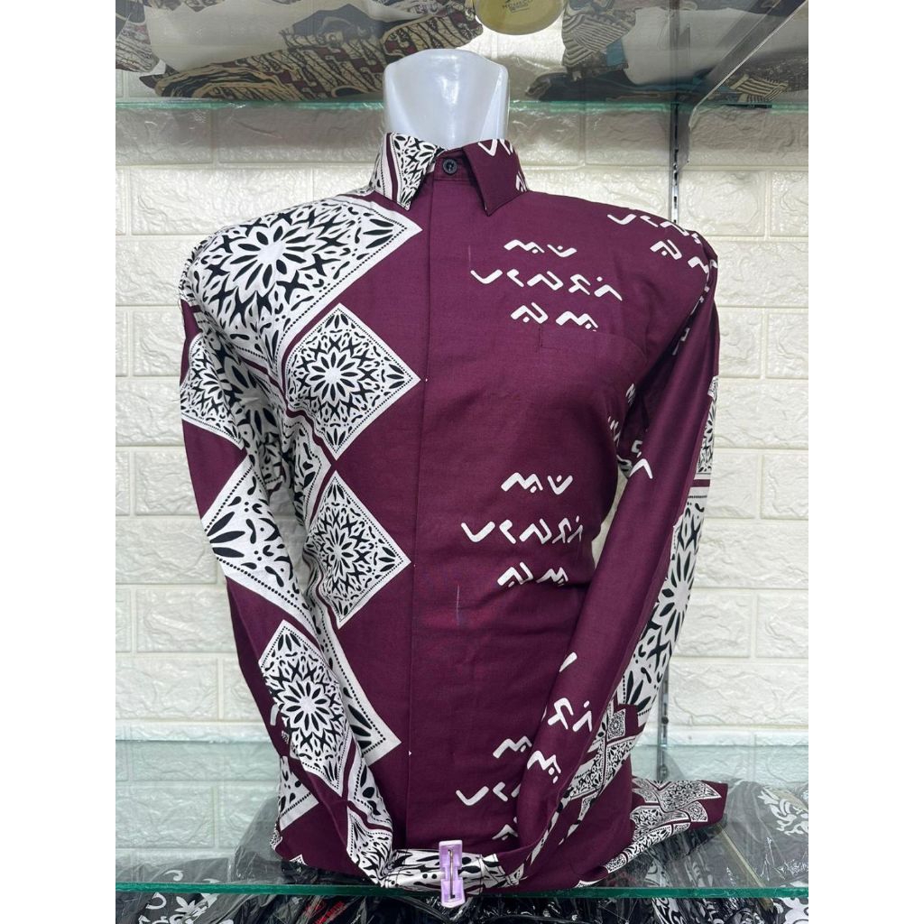 Batik Pria merah putih