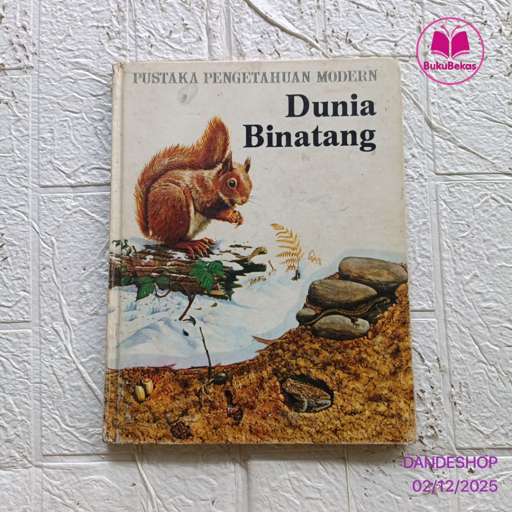 DUNIA BINATANG - Pustaka Pengetahuan Modern Grolier (Widyadara) Ensiklopedia Hardcover Bekas