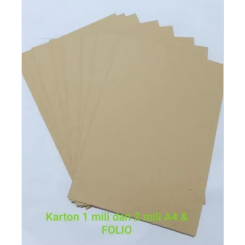 Karton Kuning A4 A5 F4 A3/ Karton Kuning 0,5 mili/ Karton Kuning 1 mili/ Karton Kuning 2 mili/ Karto
