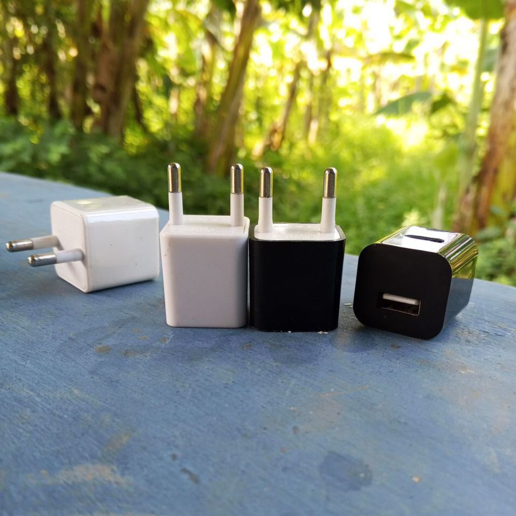 Batok Kepala Charger Type USB Kepala Charger Powerbank-Kepala Charger HP