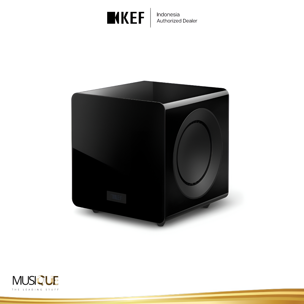 KEF KC92 Twin 9-Inch Driver Force-Cancelling Subwoofer - Black
