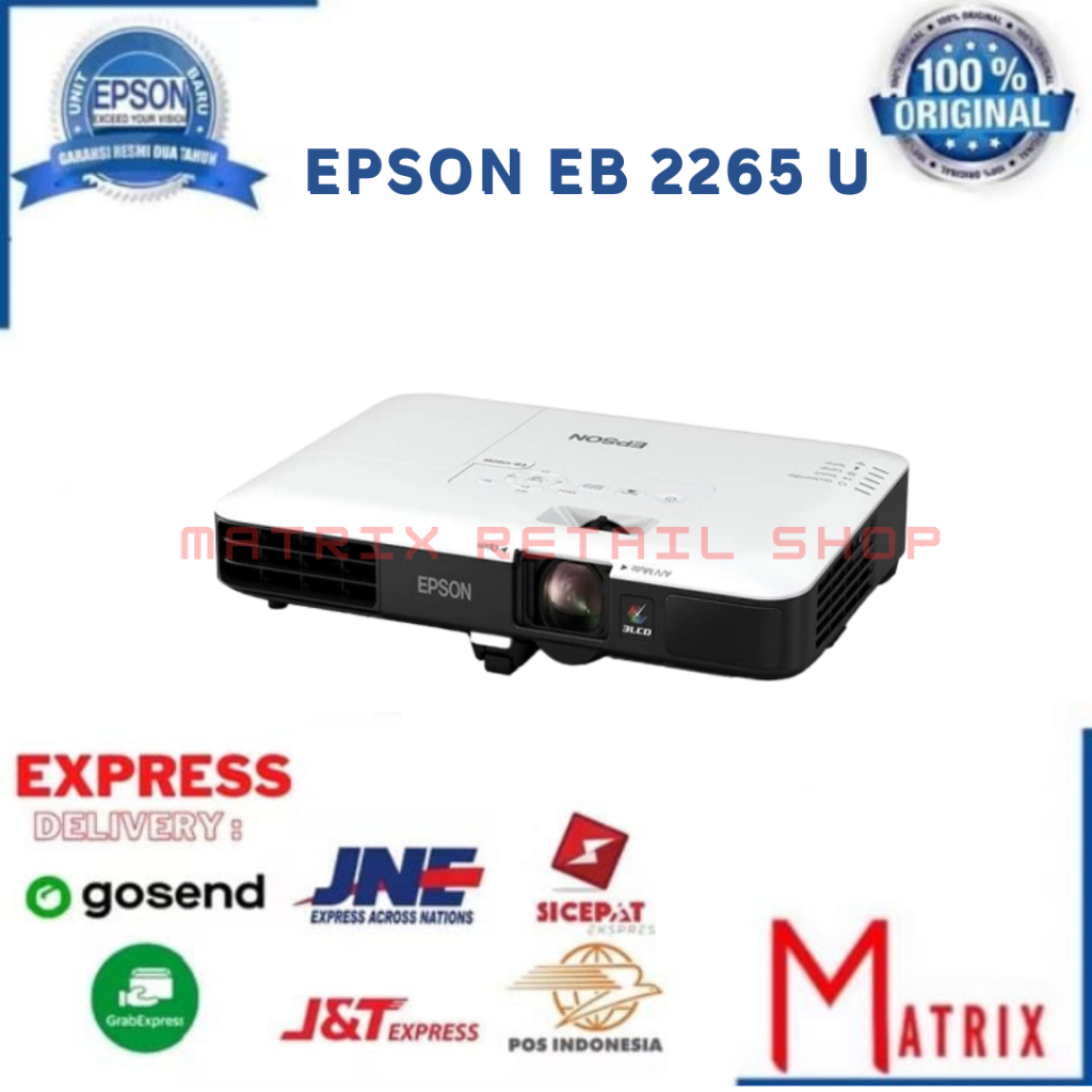 PROYEKTOR EPSON EB 2265 U / EB2265U / EB-2265U ORIGINAL