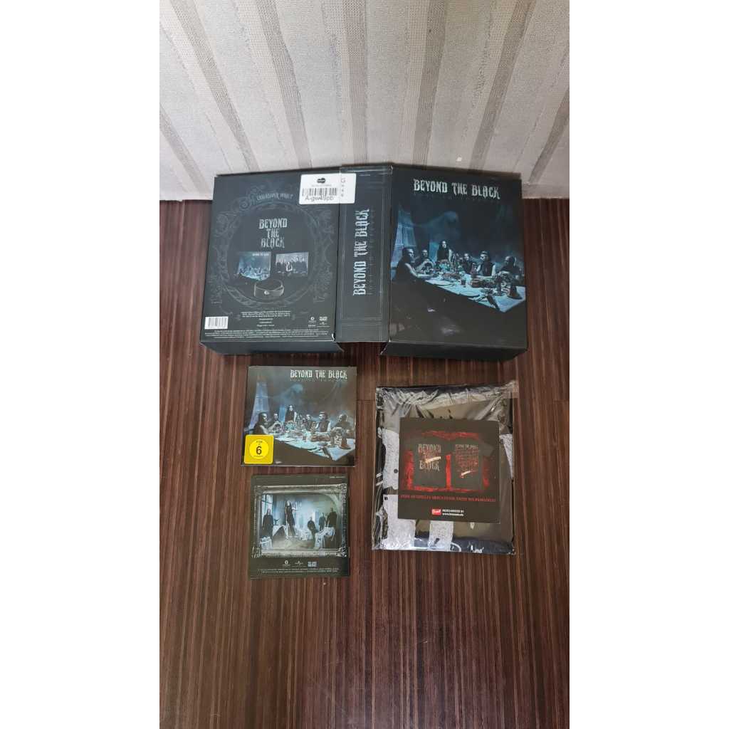 Beyond The Black Lost In Forever CD DVD Deluxe Box Set Symphonic Opera Metal Evanescence Lacuna Coil