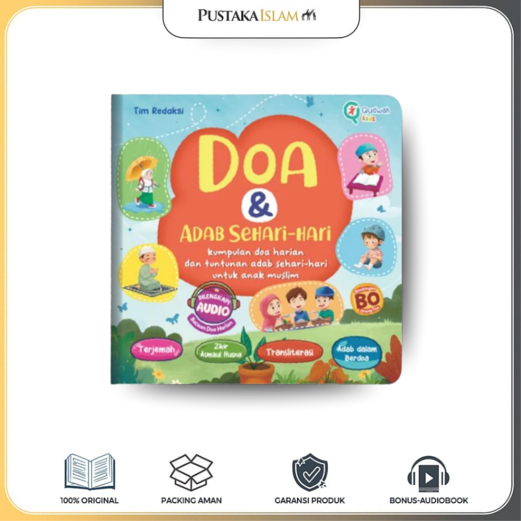 Buku Doa & Adab Sehari-Hari Anak Muslim – Lengkap Terjemah & Audio