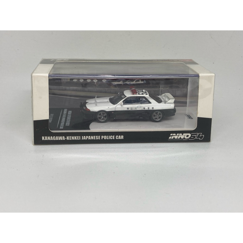 Inno64 Nissan Skyline GTR R32 Kanagawa Kenkei Japanese Police