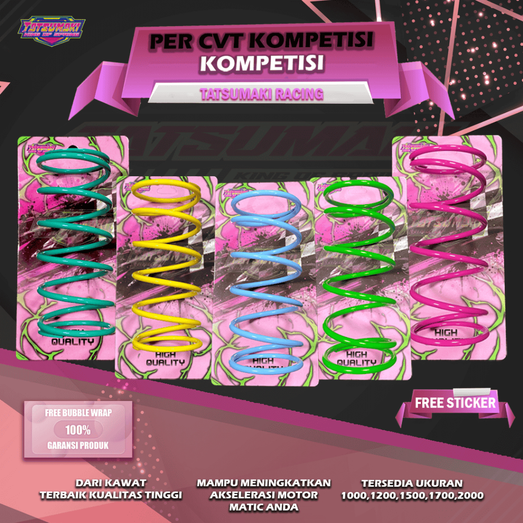 PER CVT KOMPETISI 1200RPM TATSUMAKI