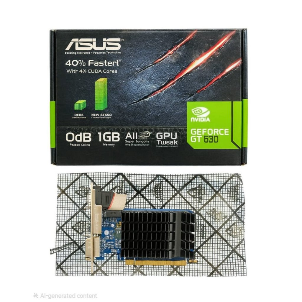 ASUS GT 630 1GB DDR3 64BIT GARANSI 1 TAHUN