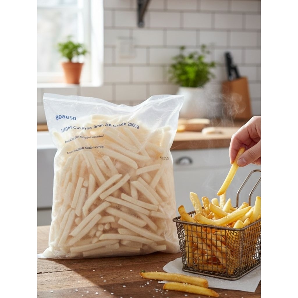 Kentang Straight Cut 2.5kg Aviko | kentang Frozen straight cut