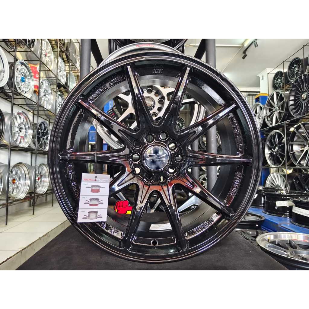 Velg OZ Racing Ring17x7,5 Lobang.5 Pcd.100-114,3 Et.40