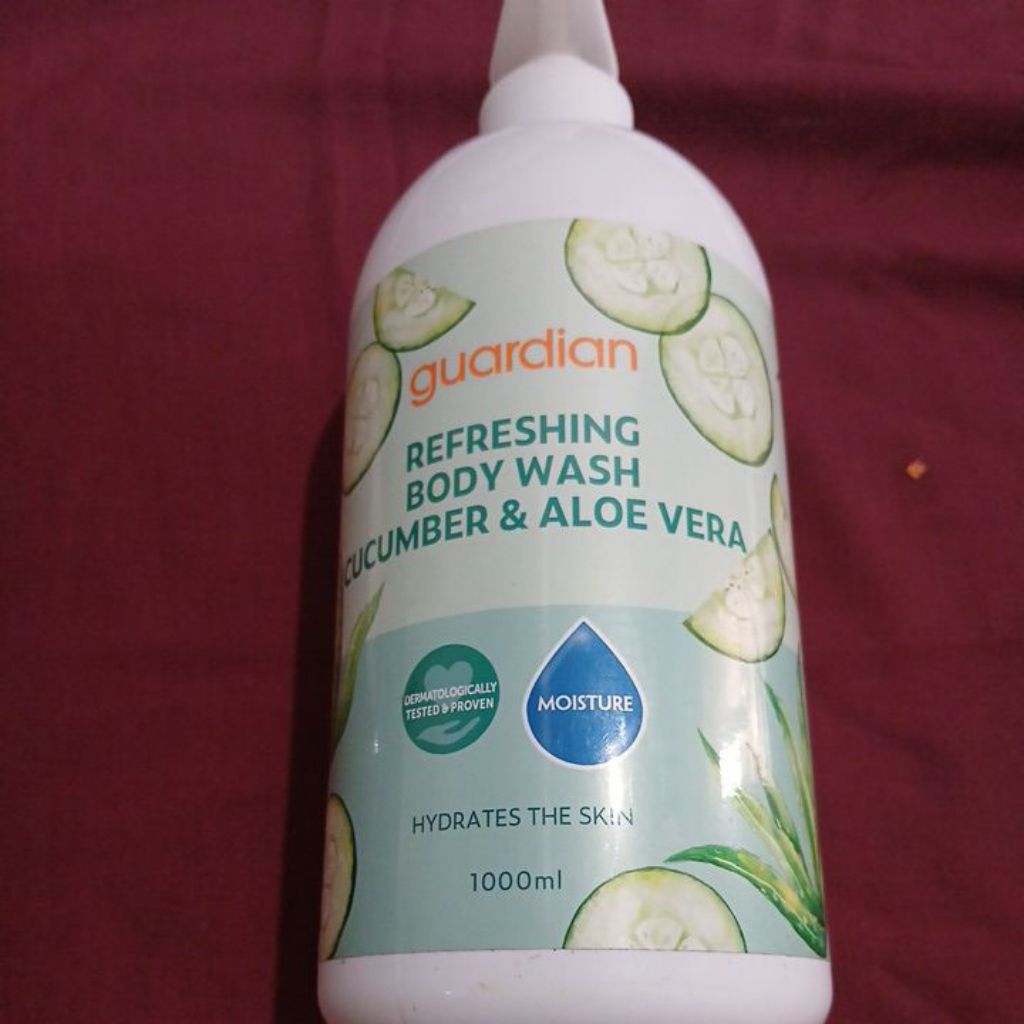 Guardian refreshing body wash cucumber & aloe vera 1000ml