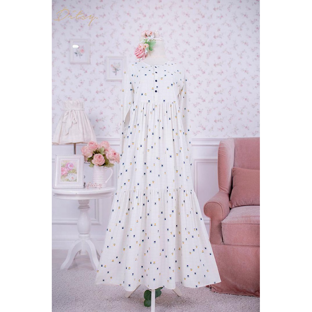 Gamis ditsy batch desember 2025