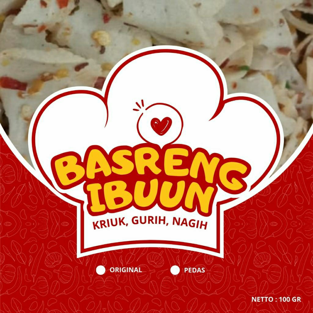 Basreng Pedas Daun Jeruk Keripik Basreng Original Koin Bulat Cemilan Jajanan Baso Goreng Snack Lezat