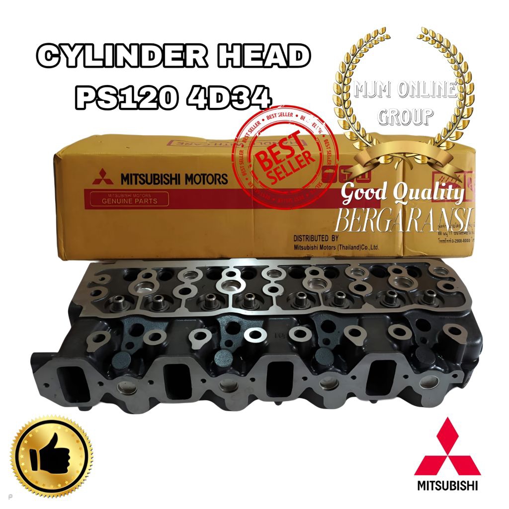 Cylinder Head Only Silinder Deksel Kop Mitsubishi Ps120 120ps Bergaransi