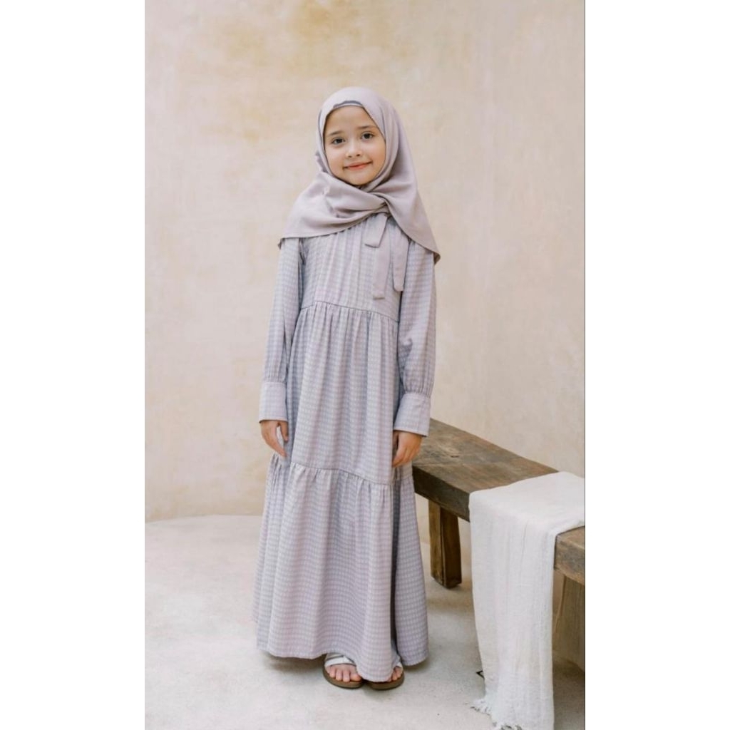 Setelan Tunik Anak Yasmin Set Hijab