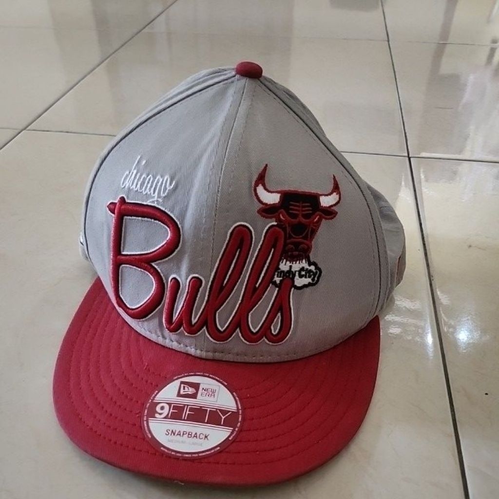 preloved topi new era bulls