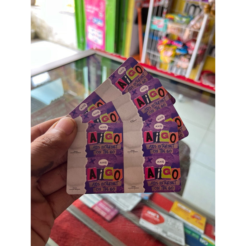 voucher kosongan/blank axis aigo Xl smartfren