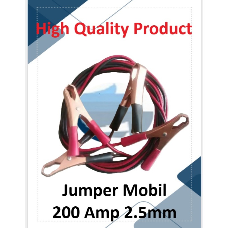 Kabel Jumper aki Mobil 200 Amp kabel 2,5mm