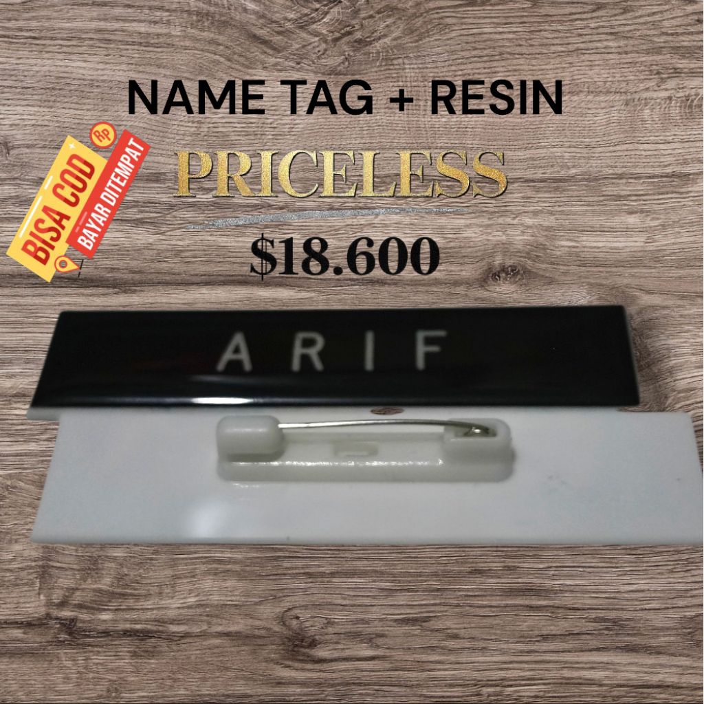 NAMA RESIN + PIN KORPRI