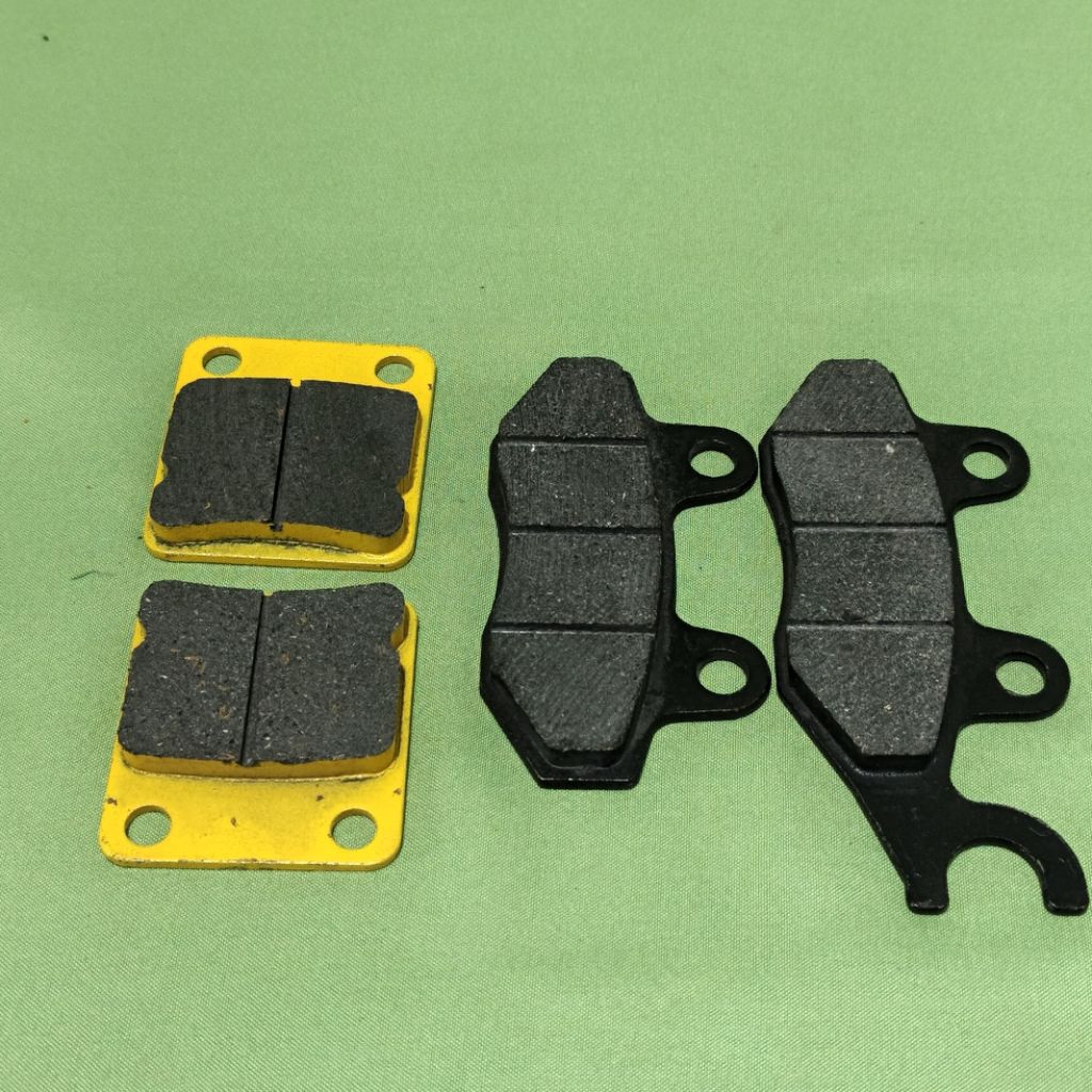KAMPAS REM DEPAN BELAKANG MOTOR LISTRIK MINI TRAIL 4 TAK 110-125 CC(SEPAKET)