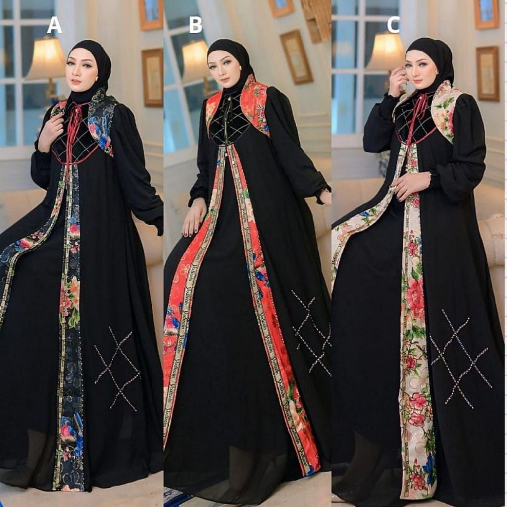 SAMIRA DRESS GAMIS SET SERIES BY YODIZEIN SYAR'I