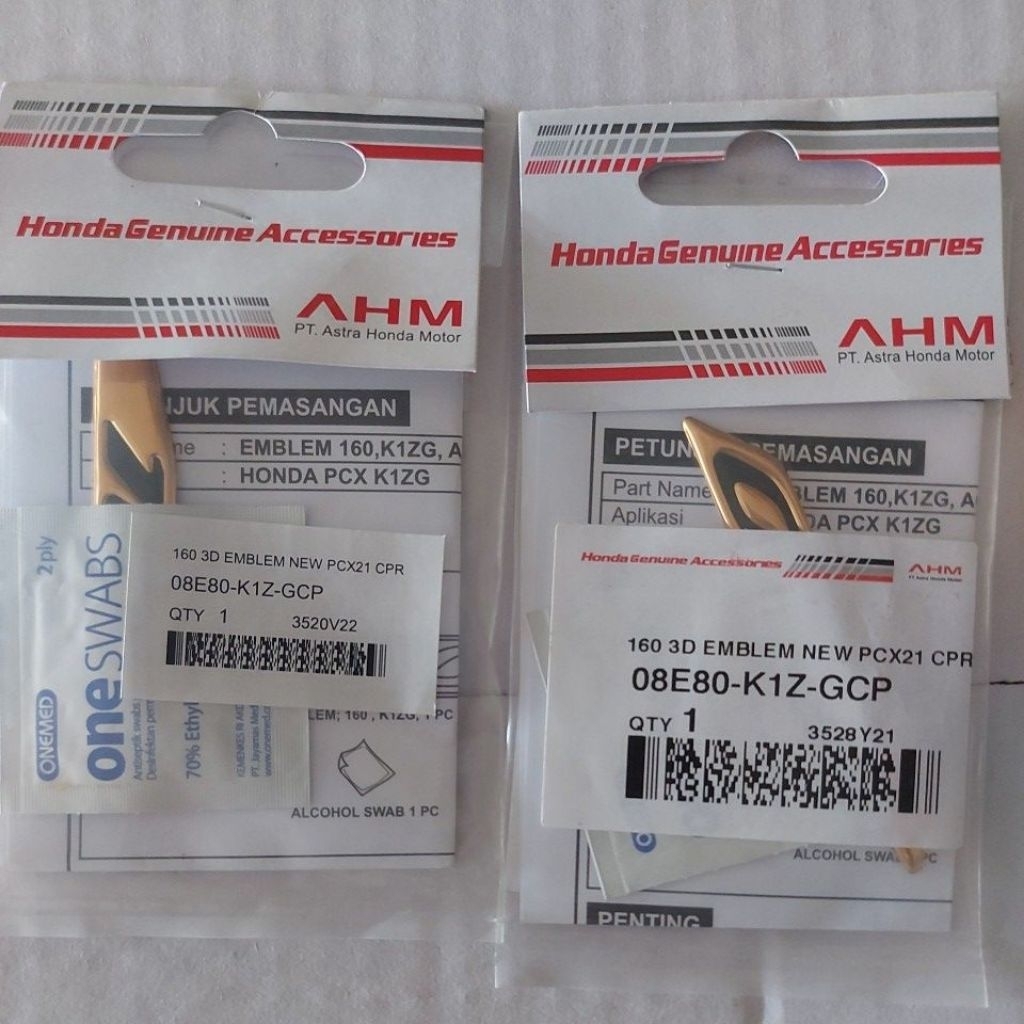 160 3D EMBLEM NEW PCX 160 AHM