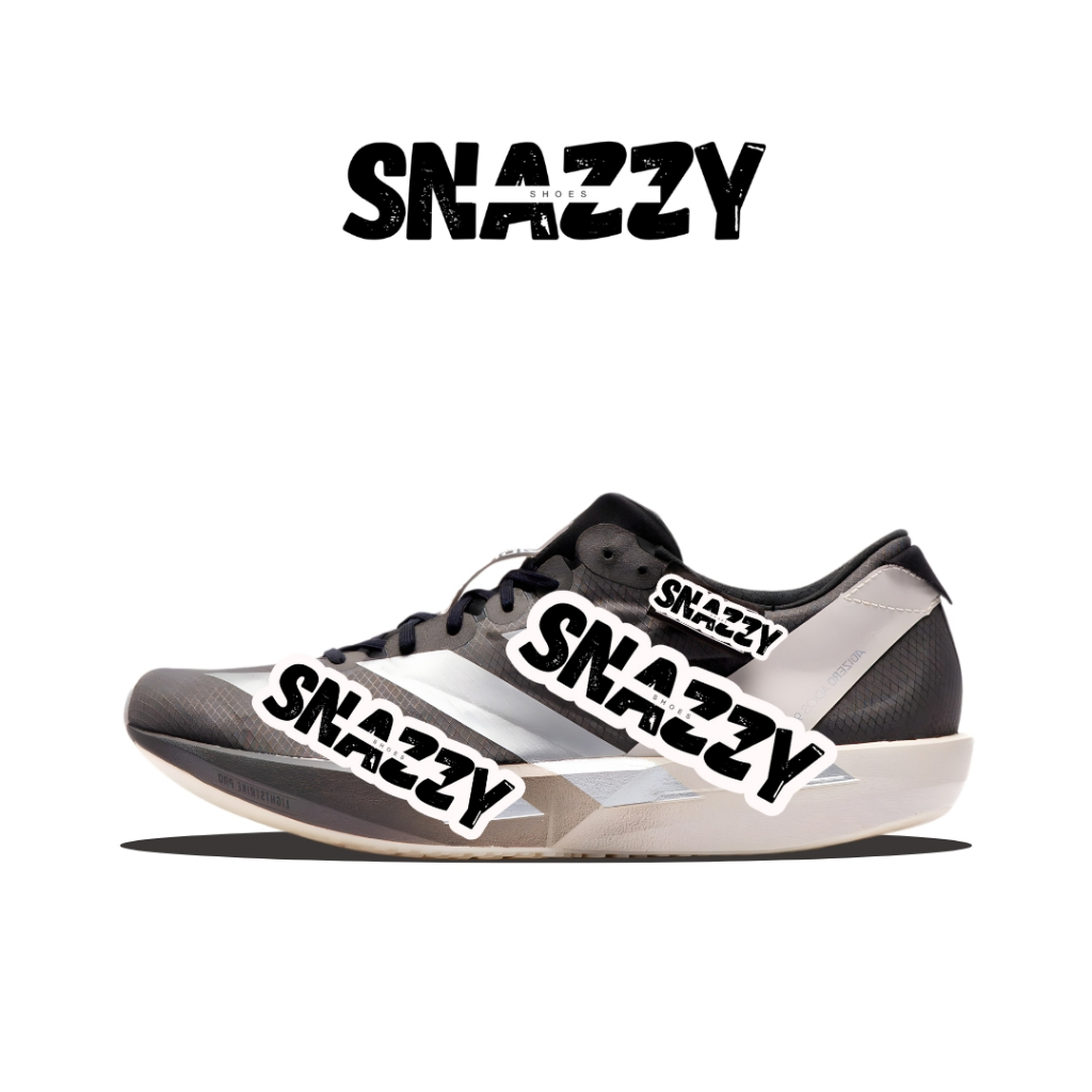 Sepatu Sneakers Pria Wanita Adizero Y-3 Adios Cinder Black