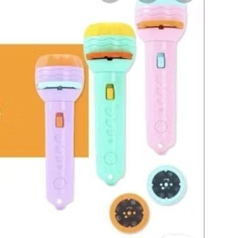 mainan anak senter proyektor lelangan