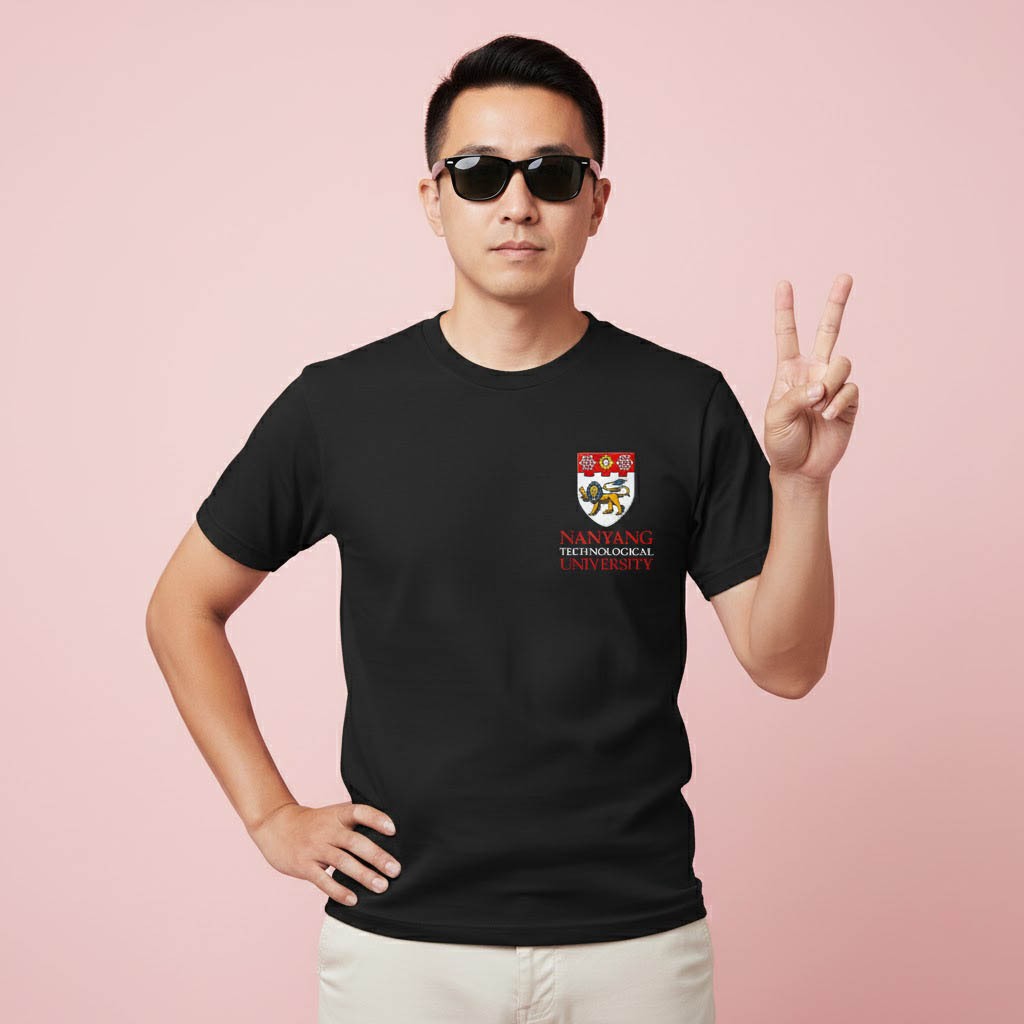 Kaos T-Shirt Premium NTU Nanyang Technological University Singapore Cotton cloth short sleeve and  l