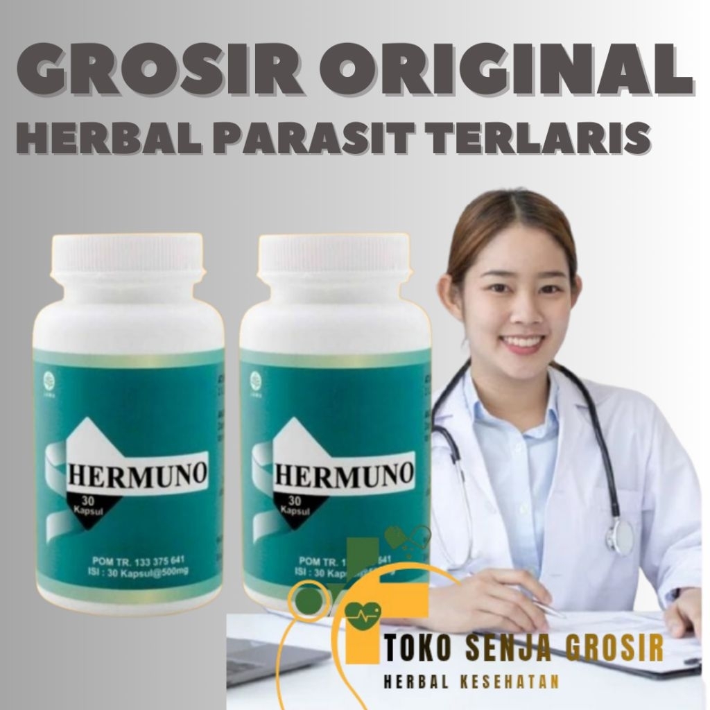 HERMUNO OBAT PARASIT ORIGINAL 100% ASLI BPOM
