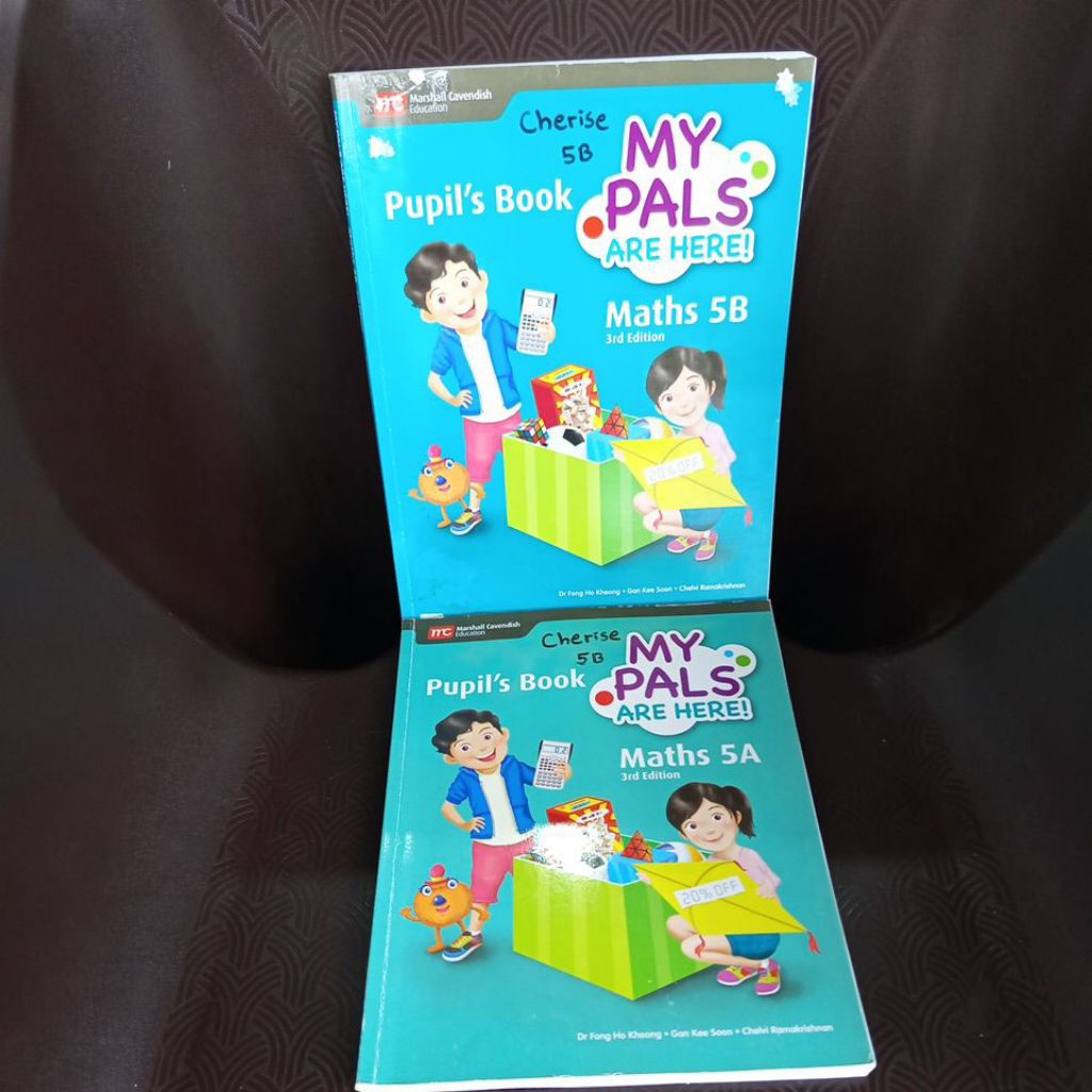 BUKU MY PALS ARE HERE MATH 5A & 5B PUPILS BOOK (ORIGINAL)