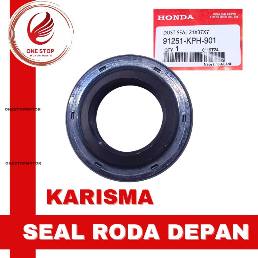 Dust Seal Sil Roda Depan KPH Original ARS honda Supra x 125 Karisma Beat Vario Grand 91251-KPH-901