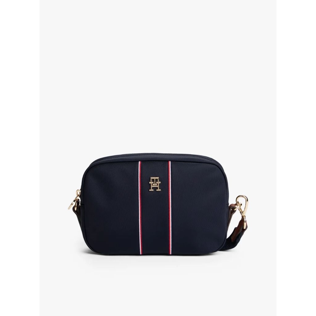 Tommy Hilfiger Women's THRAW177100G Popette Camera Bag Tas Selempang Wanita - Dark Navy
