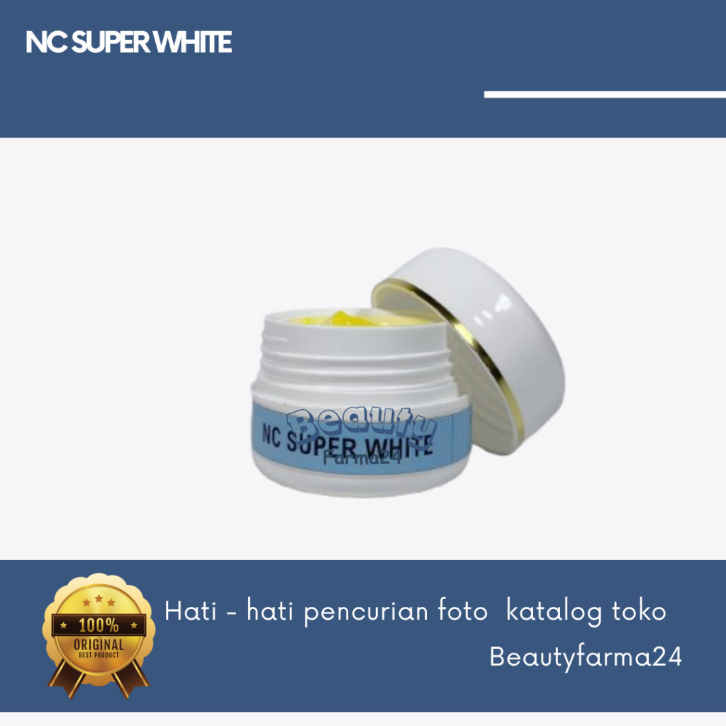 Cream NC Super White / NC Super White  Original / Cream Pemutih Wajah