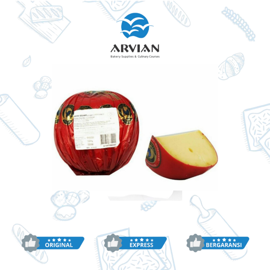 Keju Edam Cap Ayam Emas 1.5 Kg