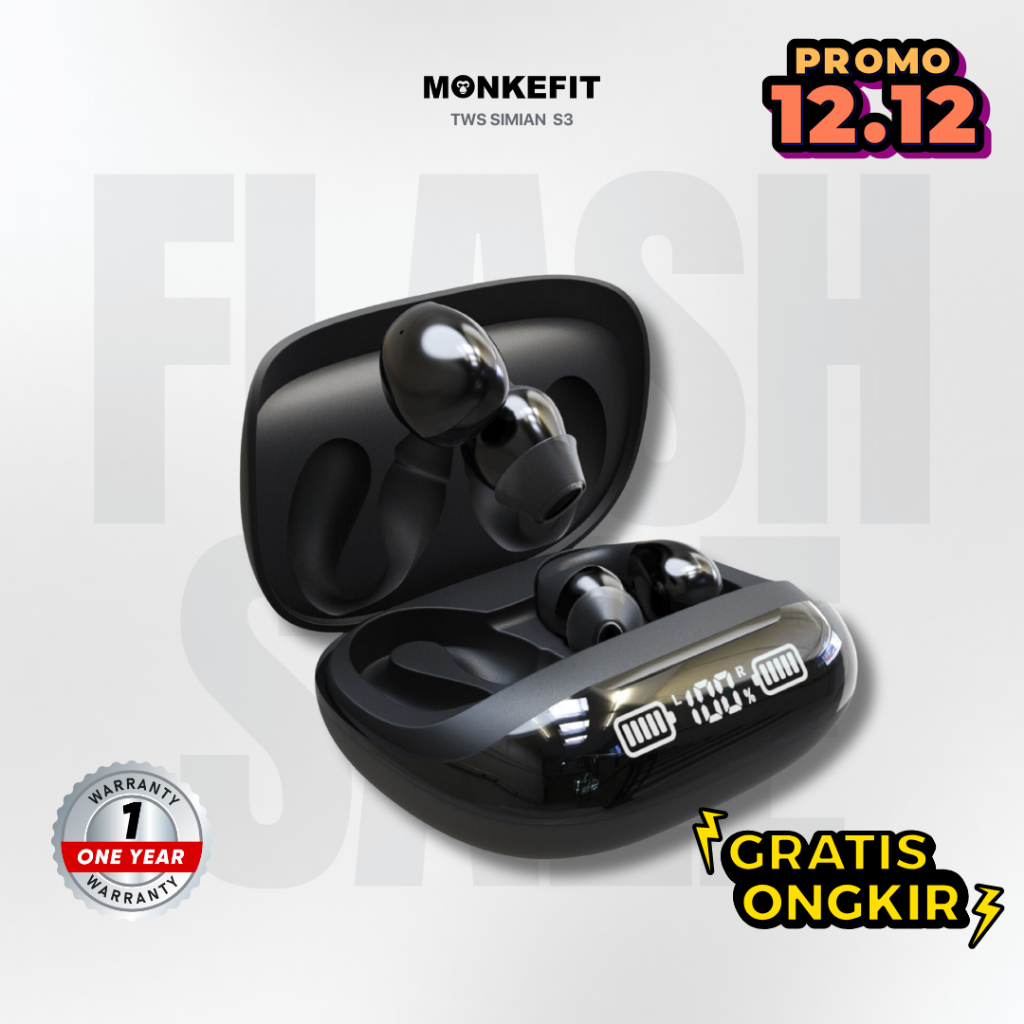 Monkefit TWS clip Earphone - Simian S3