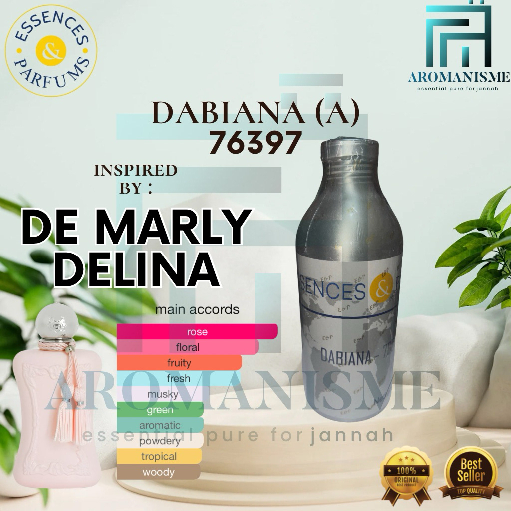 Bibit Parfum Searah Delina De Marly By Essences Dabiana Grade A Repack 50ml / 100ml