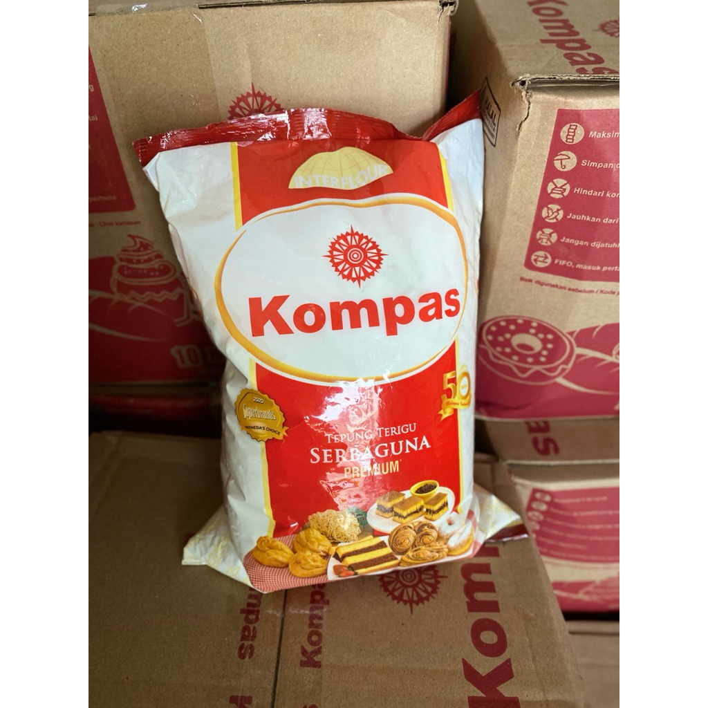 Tepung terigu kompas 1 kg