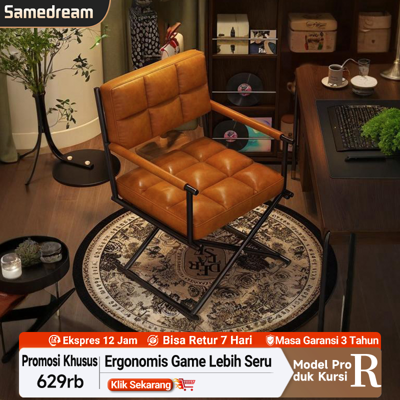 Kursi Komputer Mewah Kursi Belajar Rumah Nyaman Kursi Kantor Elegan Kursi Berkualitas Duduk Lama