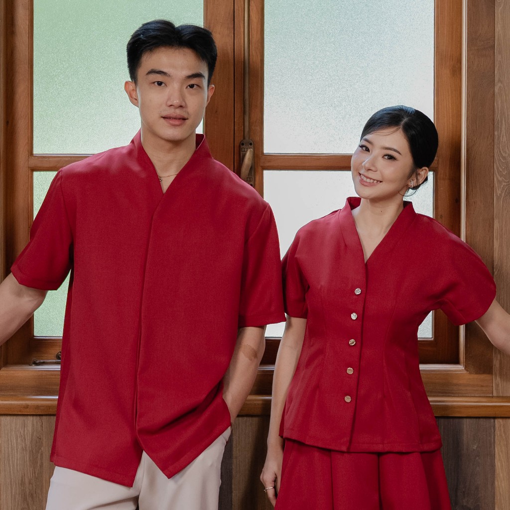 Beatrice Clothing Surabaya Viana Blouse - Blouse Wanita V-neck