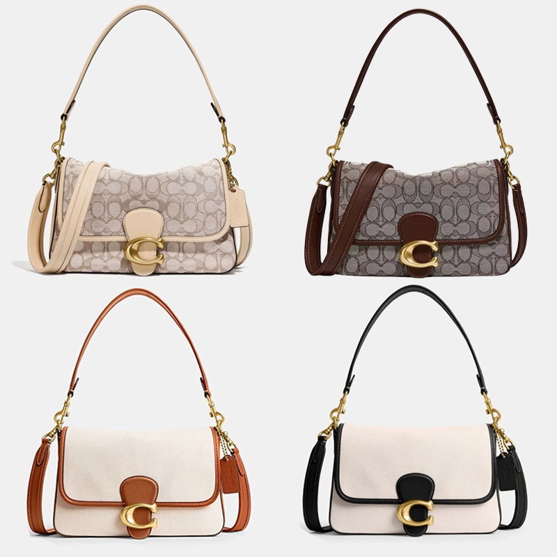 Coach Soft Tabby Shoulder Bag Coach Crossbody Bags Coach Tas Bahu Wanita Tas Selempang Wanita Coach 