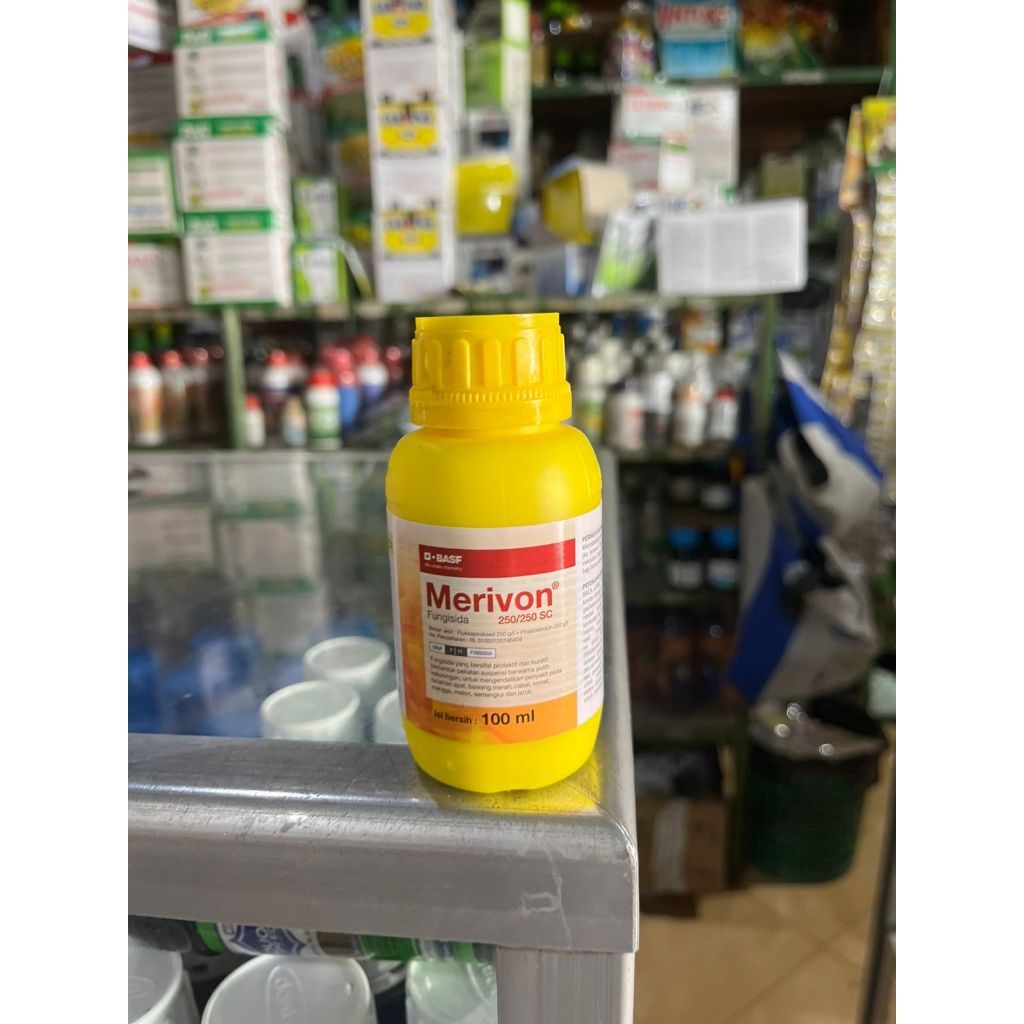 Obat Bercak Daun Patek Antraknosa - Fungisida Sistemik Merivon 100 ml