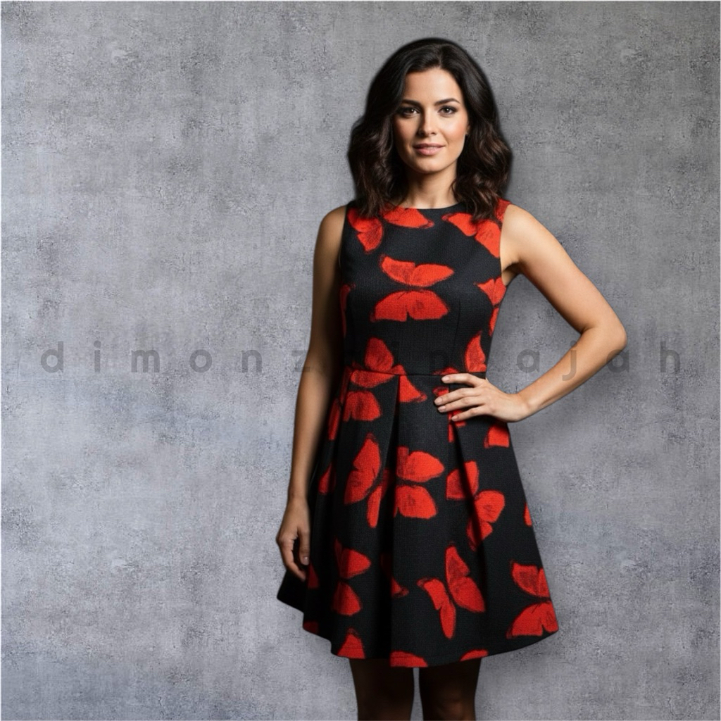 Icons Butterfly Dress - preloved