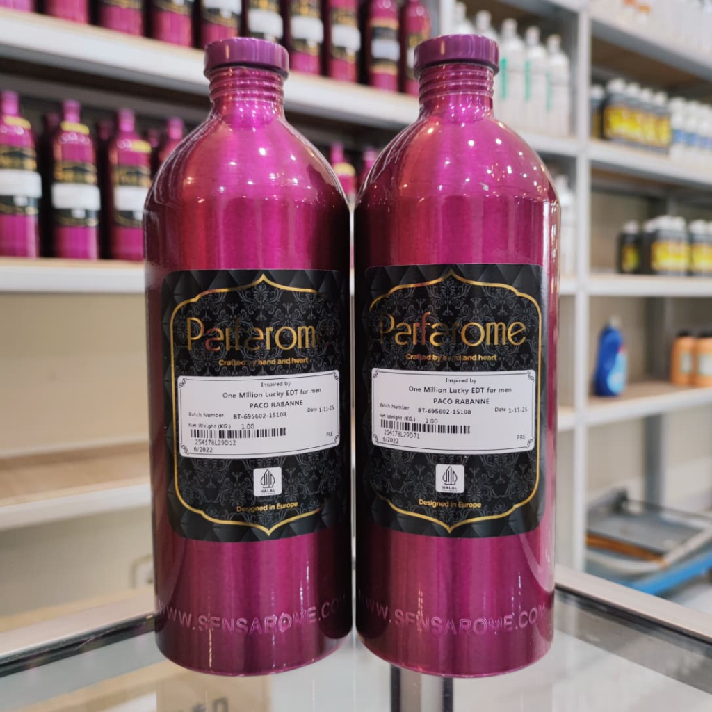 [ Parfarome Premium ] ONE MILION LUCKY | Bibit parfum murni original pabrik kemasan 250ML/500ML/1KG 