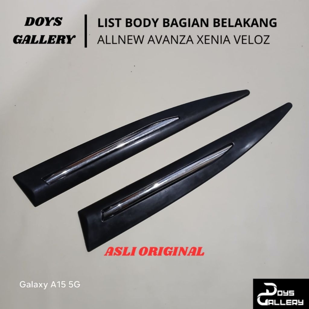 List body bahan belum dicat pintu samping bagian belakang mobil allnew avanza xenia veloz th.2012-20