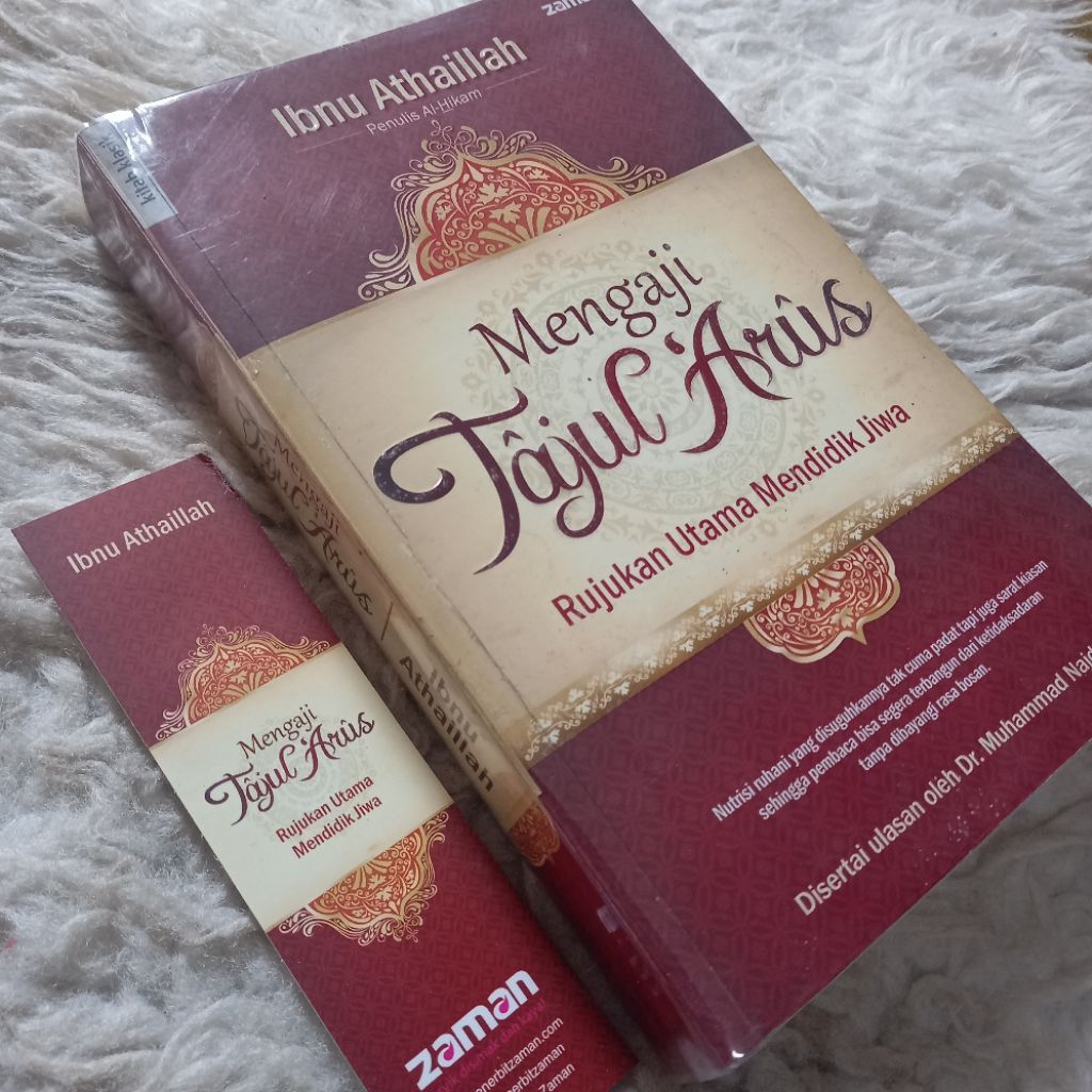 LANGKA mengaji tajul arus 'arus ibnu athaillah soft cover rujukan utama mendidik jiwa