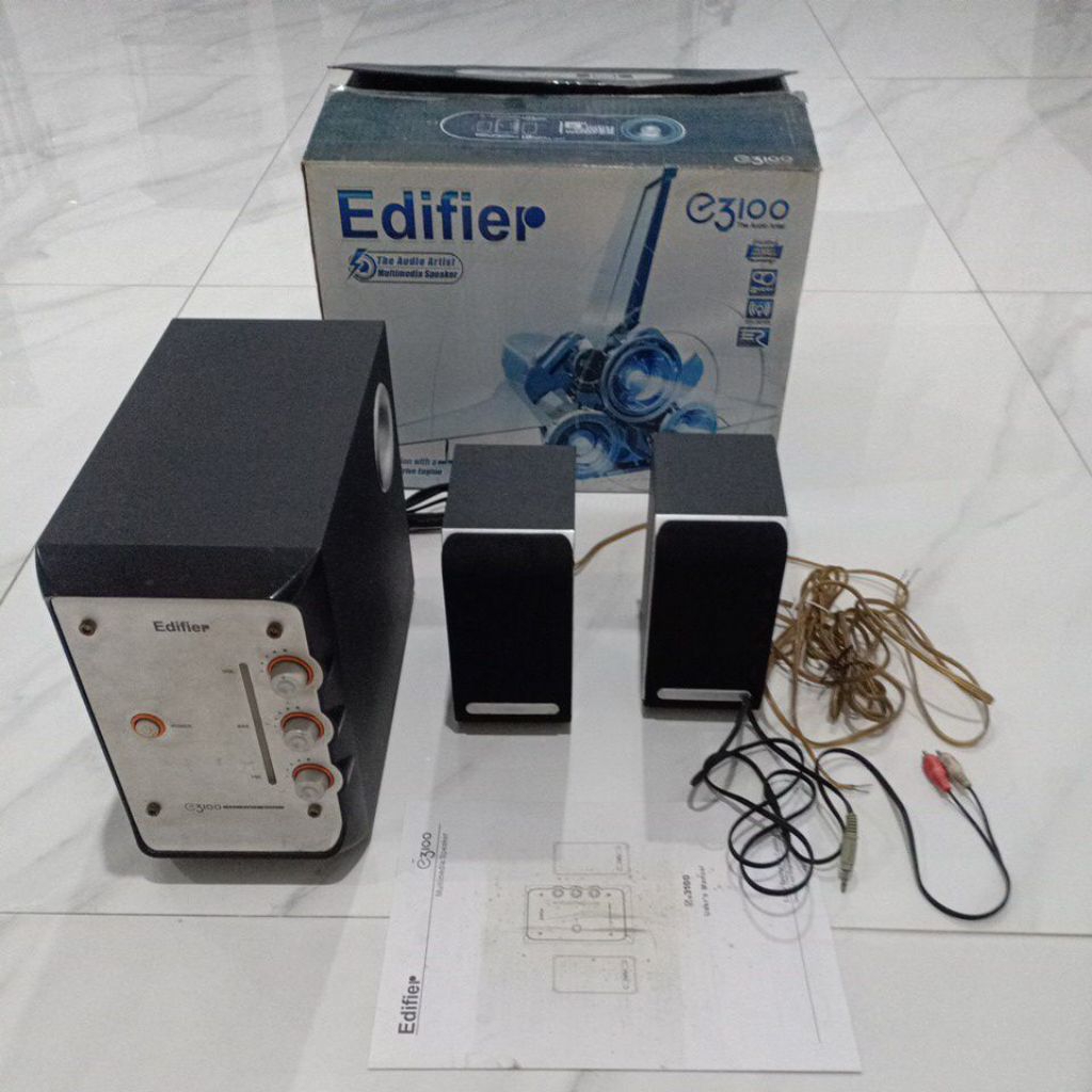 SPEAKER EDIFIER E 3100 2.1 CHANNEL