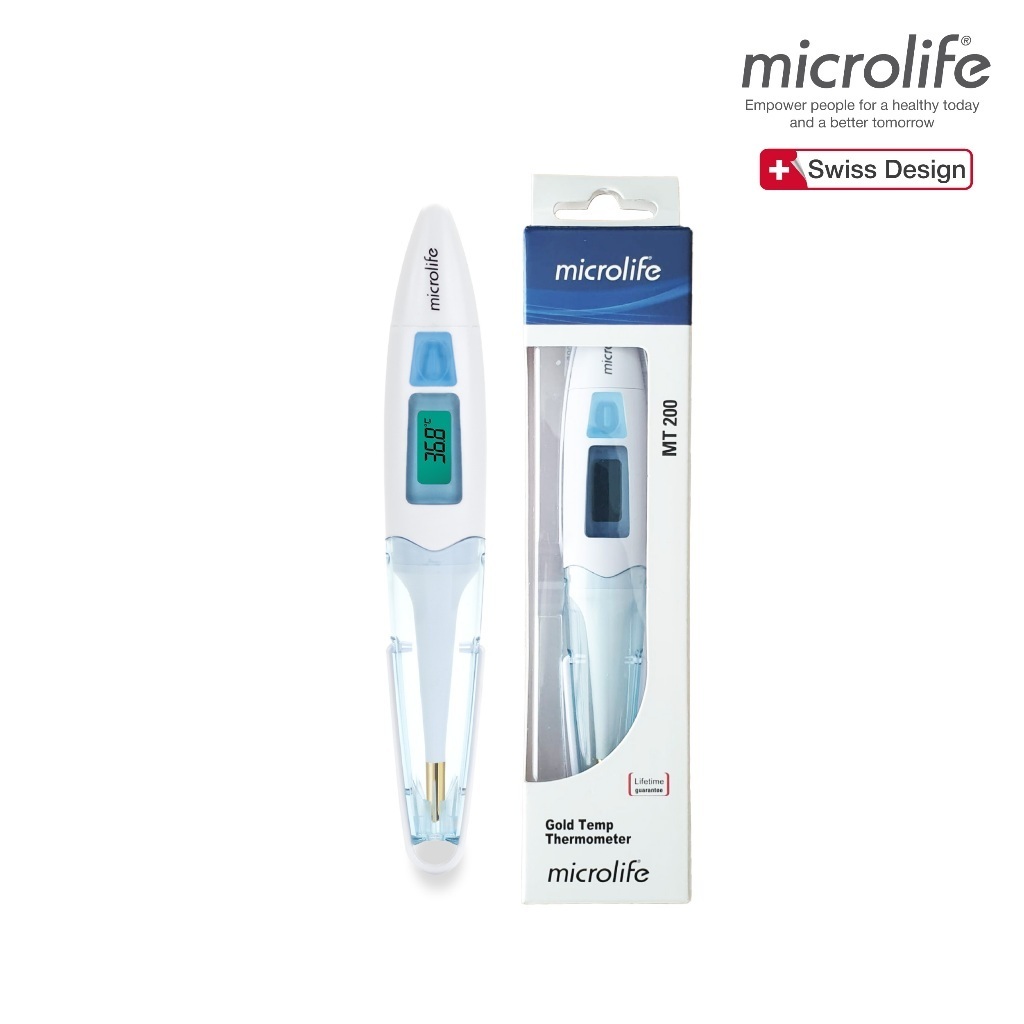 Termometer Digital Suhu Badan Flexible Tip MICROLIFE MT 200