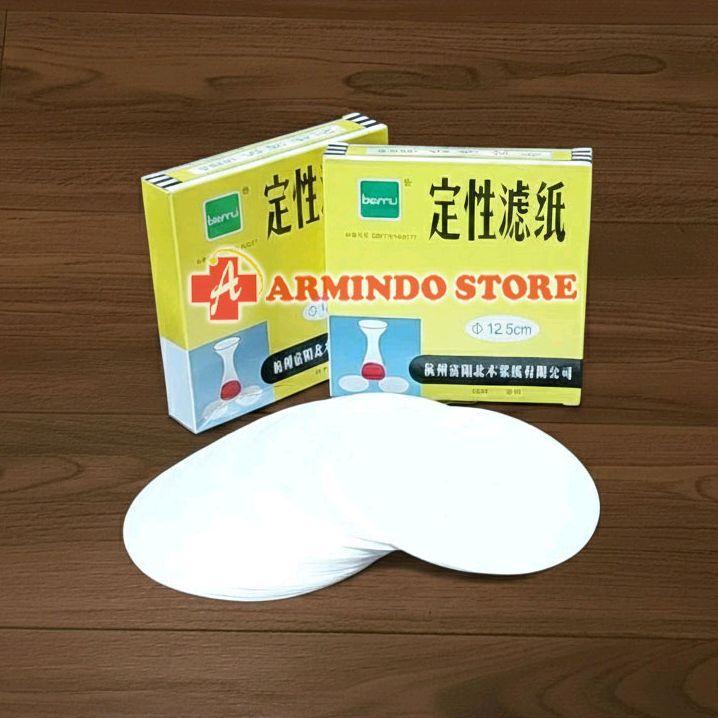 Kertas Saring Bulat | Filter Paper Laboratorium