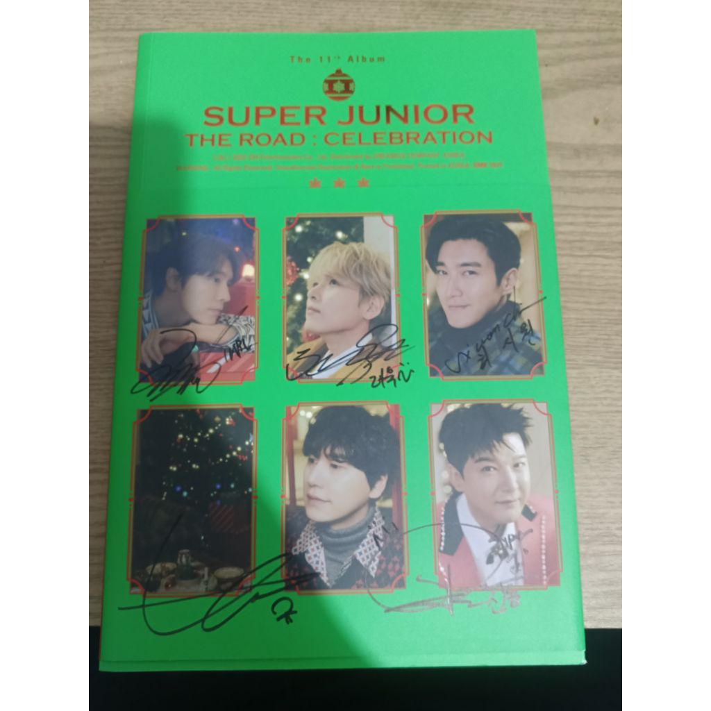 Super junior The road: celebration (Tree ver)
